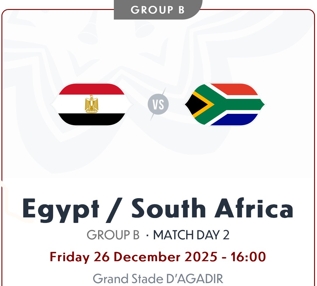 Egypt vs South Africa Alt